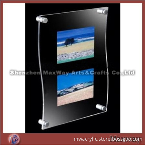 Wall Customized Transparent Acrylic Handy Keepsake Frame